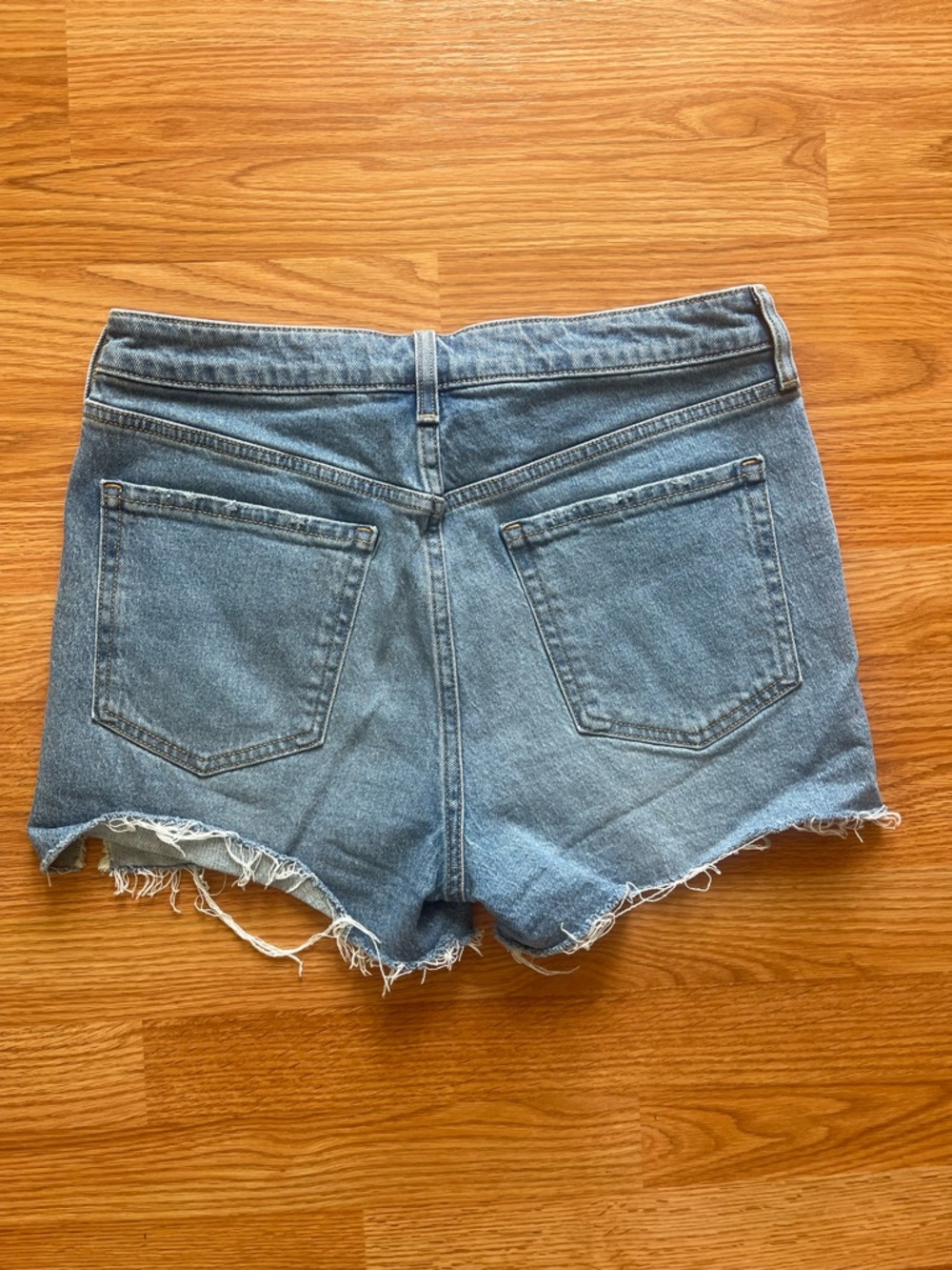 Old Navy OG Straight High Rise Jean Shorts - Picture 3 of 3